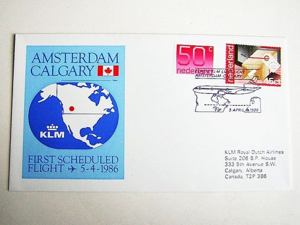 1986 Calgary KLM - (5402)